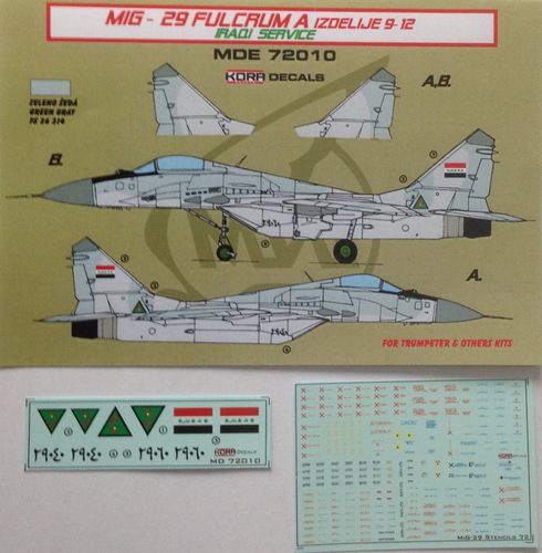 MiG-29 Fulcrum A Iraq